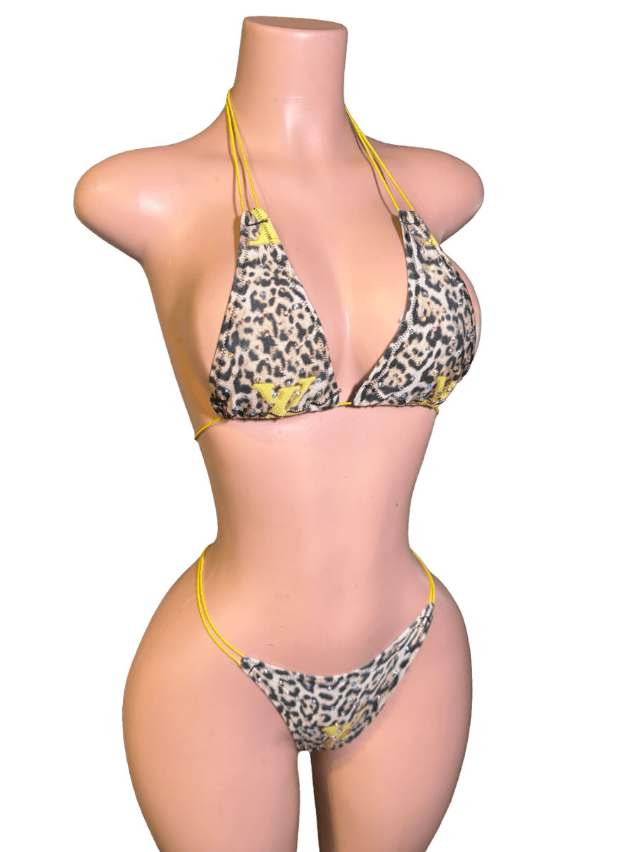 LV Cheetah Bikini - That Plug Lady