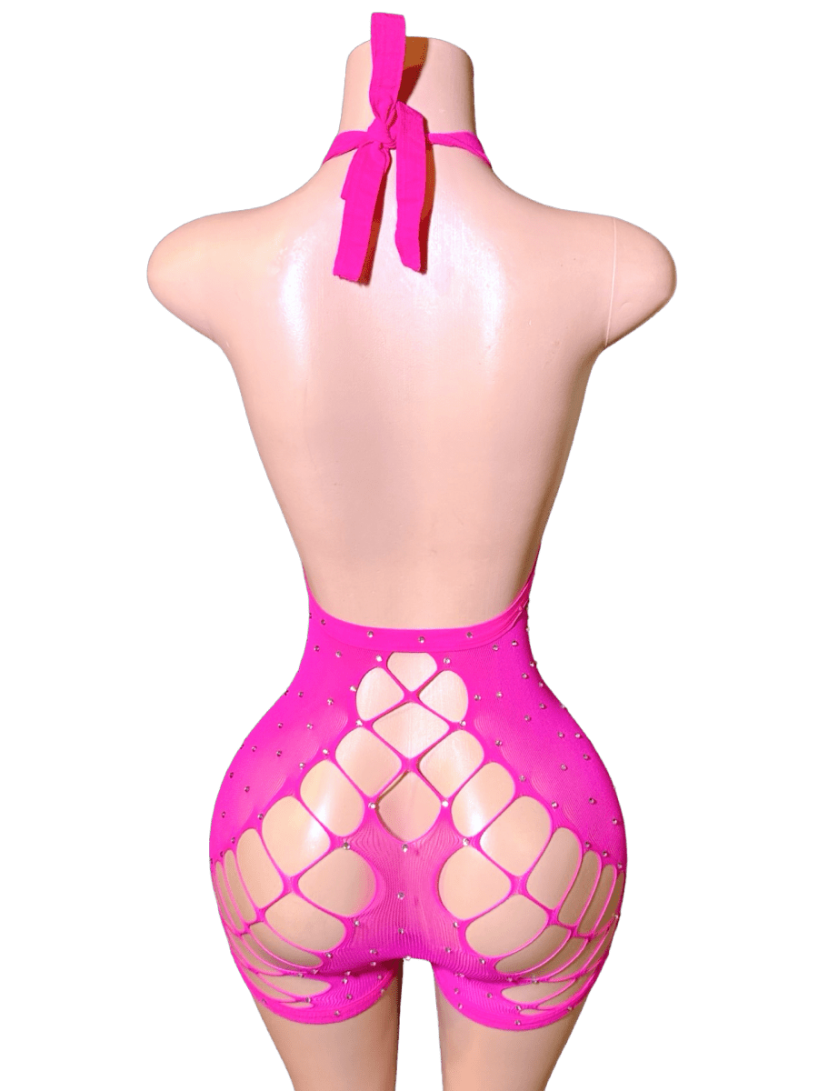 Pink Diamond Romper - That Plug Lady