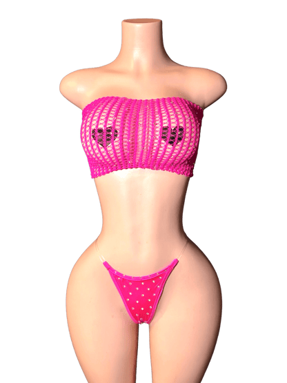 Pink Tangle Net Set - That Plug Lady