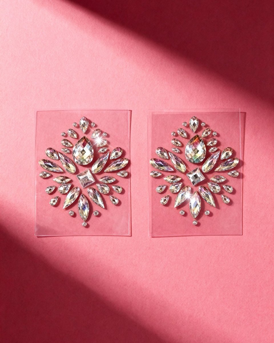Rhinestone Glam Pasties - That Plug Lady