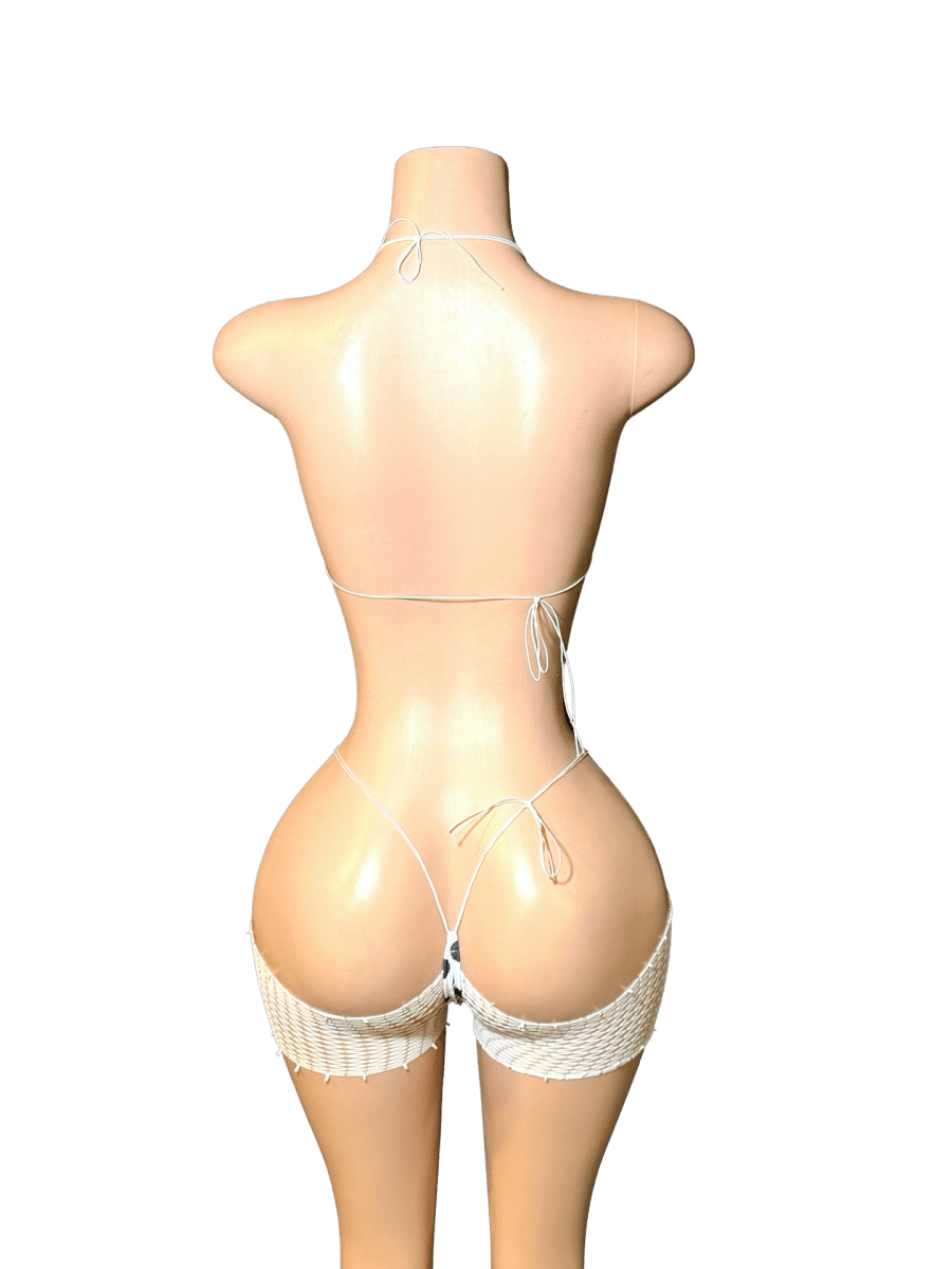 Snow Polka Dot Bikini - That Plug Lady